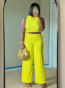 Easy Breezy Set (Lime)