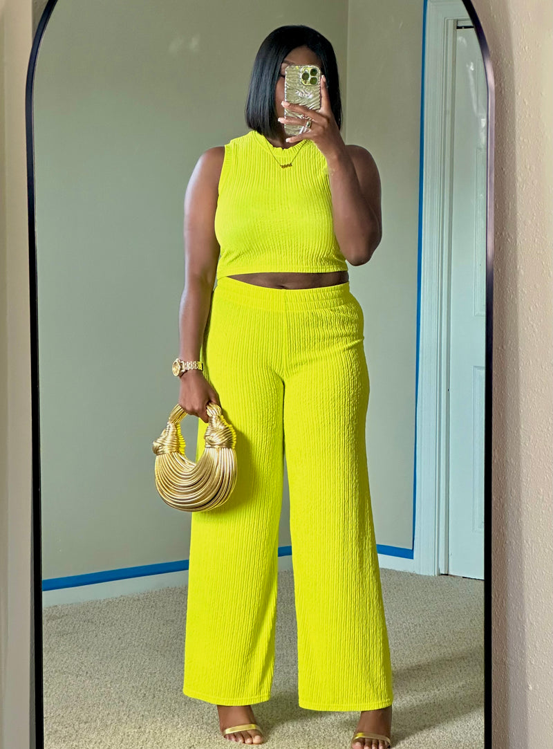 Easy Breezy Set (Lime)