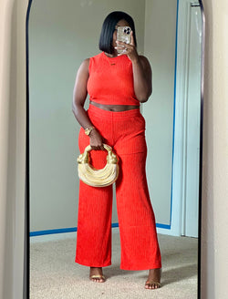 Easy Breezy Set (Tomato Red)