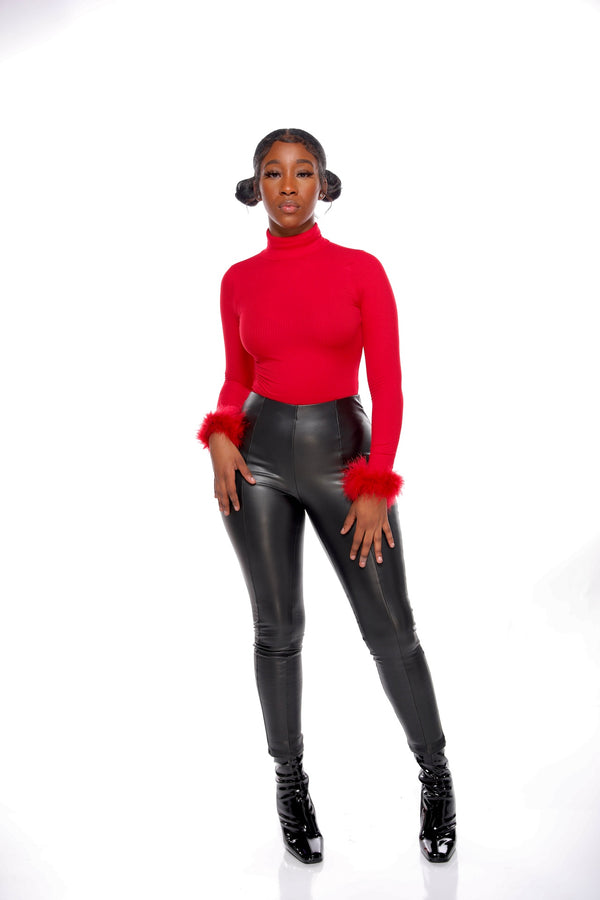 Perfect Fit Faux Leather Leggings