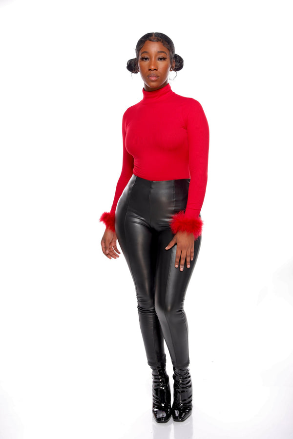 Perfect Fit Faux Leather Leggings